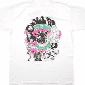 VINTAGE REMEMBER WOODSTOCK FESTIVAL TEE SHIRT 1989 SIZE LARGE Unisex versatility City Smart Look