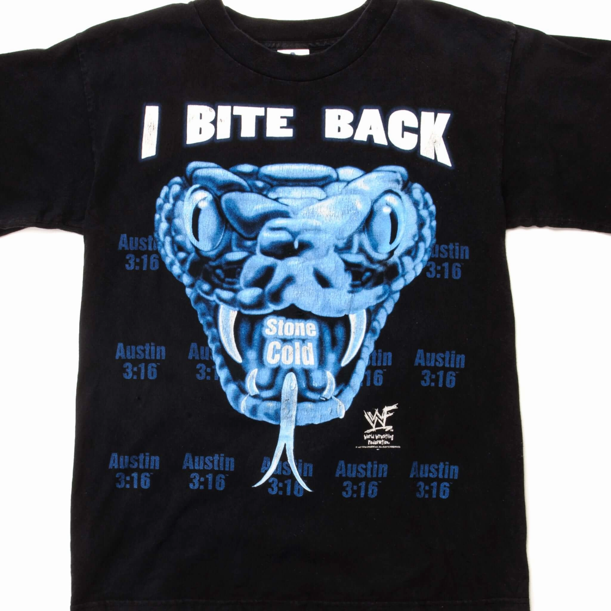 Chill Mode VINTAGE WWF STONE COLD STEVE AUSTIN TEE SHIRT 1998 SIZE SMALL