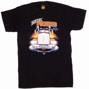 VINTAGE 3D EMBLEM TRUCKERS ONLY TEE SHIRT 1987 SIZE SMALL MADE IN USA Sporty Top