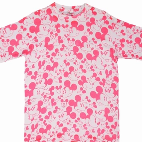 Perfect for Travel Chic And Comfortable VINTAGE ALL OVER PRINT DISNEY MICKEY TEE SHIRT 1990S SIZE MEDIUM MADE IN USA