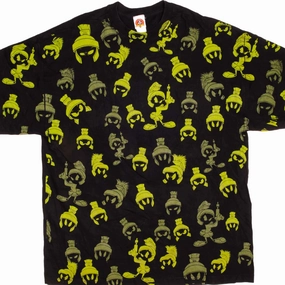 All-Purpose Wear VINTAGE ALL OVER PRINT LOONEY TUNES MARVIN THE MARTIAN TEE SHIRT 2006 SIZE 2XL