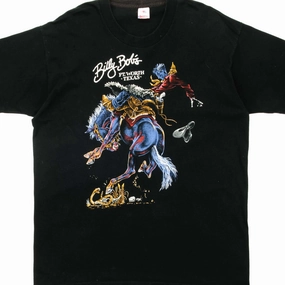 Non Toxic Materials college VINTAGE BILLY BOB'S NIGHTCLUB TEE SHIRT SIZE LARGE MADE IN USA