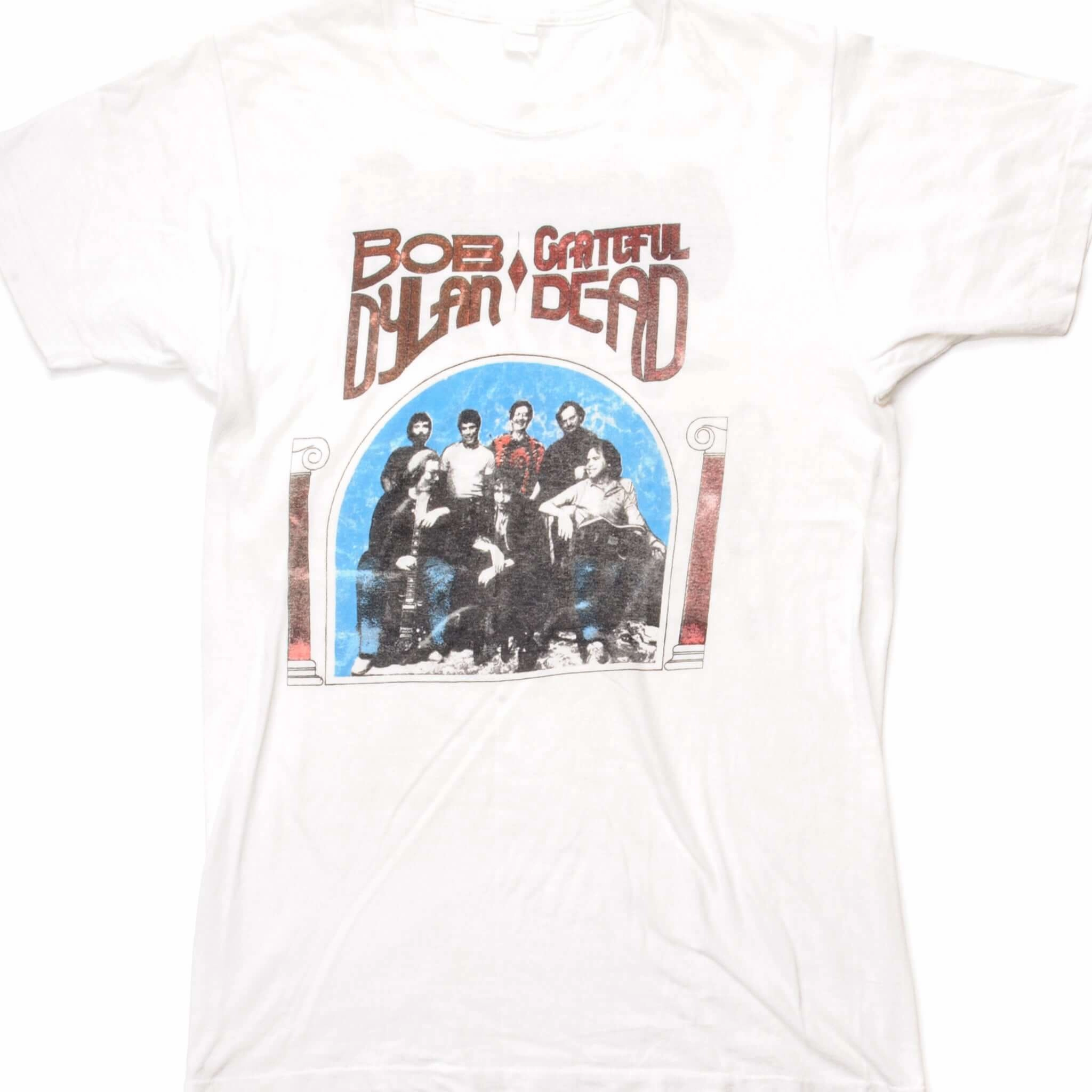 TemperatureRegulating Basic Layering VINTAGE BOB DYLAN AND GRATEFUL DEAD TEE SHIRT 1987 SIZE SMALL
