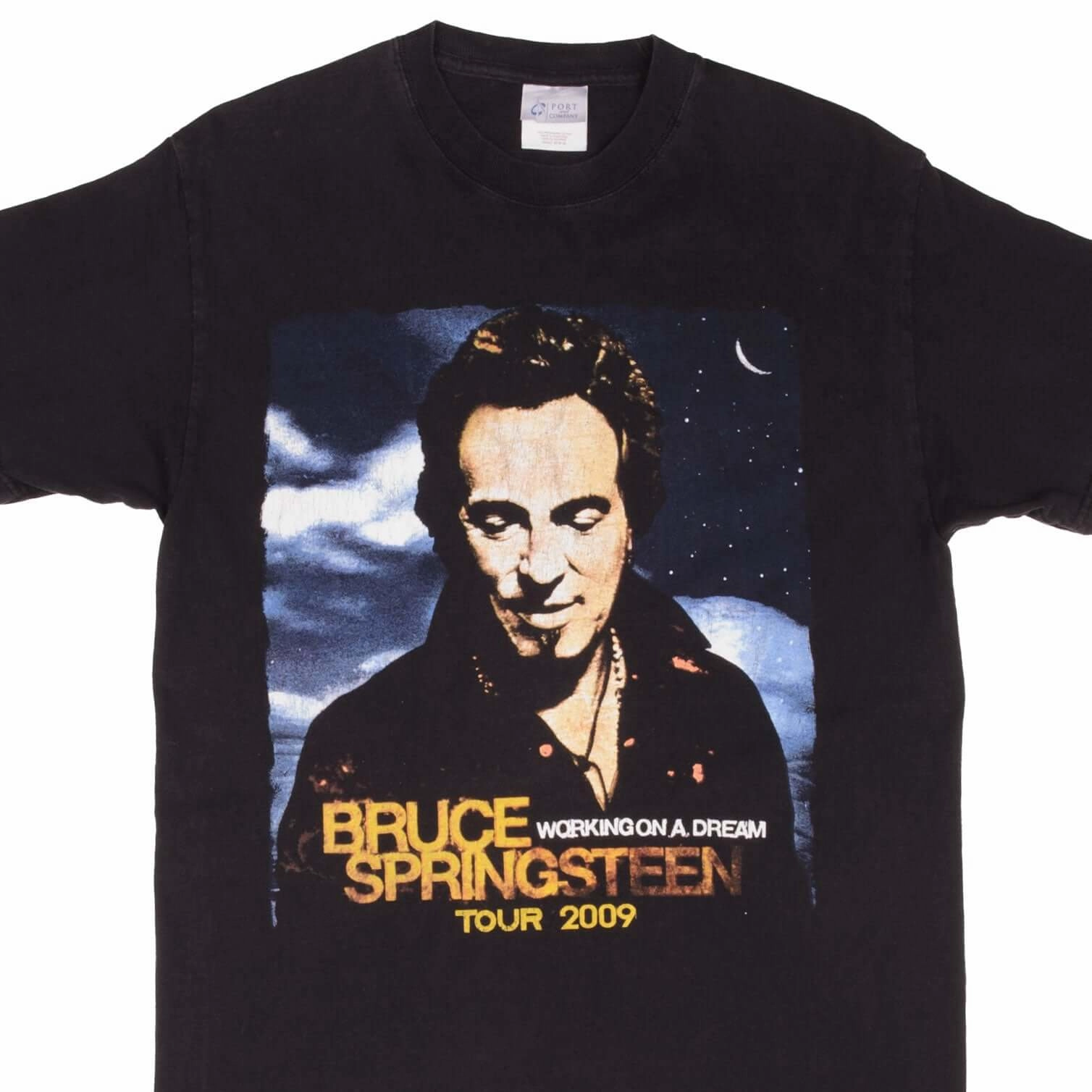 VINTAGE BRUCE SPRINGSTEEN TOUR 2009 TEE SHIRT SIZE MEDIUM Cool Style