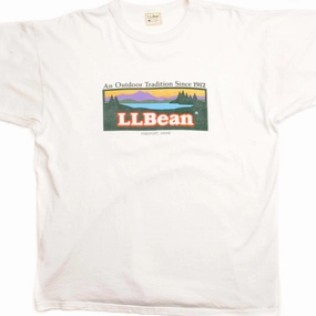 VINTAGE CHAMPION L.L.BEAN TEE SHIRT SIZE LARGE MADE IN USA Cozy and Fashionable Everyday Casual
