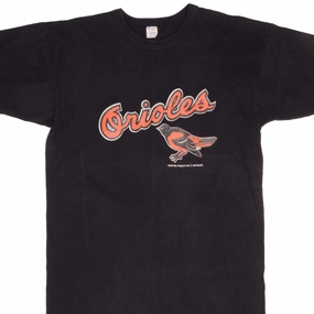 Casual Layering Wear Cool and Chic VINTAGE CHAMPION MLB BALTIMORE ORIOLES TEE SHIRT 1988 LARGE MADE USA