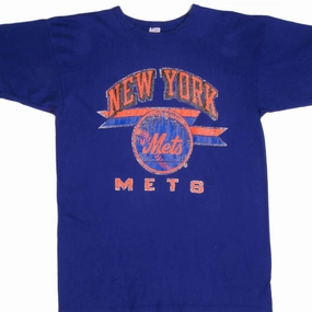VINTAGE CHAMPION MLB NEW YORK METS TEE SHIRT 1988 SIZE LARGE MADE IN USA Versatile Comfort
