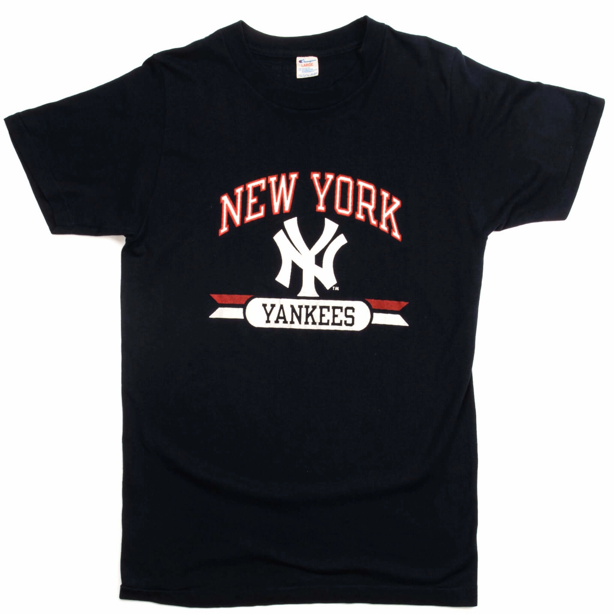 VINTAGE CHAMPION MLB NY YANKEES TEE SHIRT 1980S SIZE SMALL MADE IN USA NeutralTonesCollection