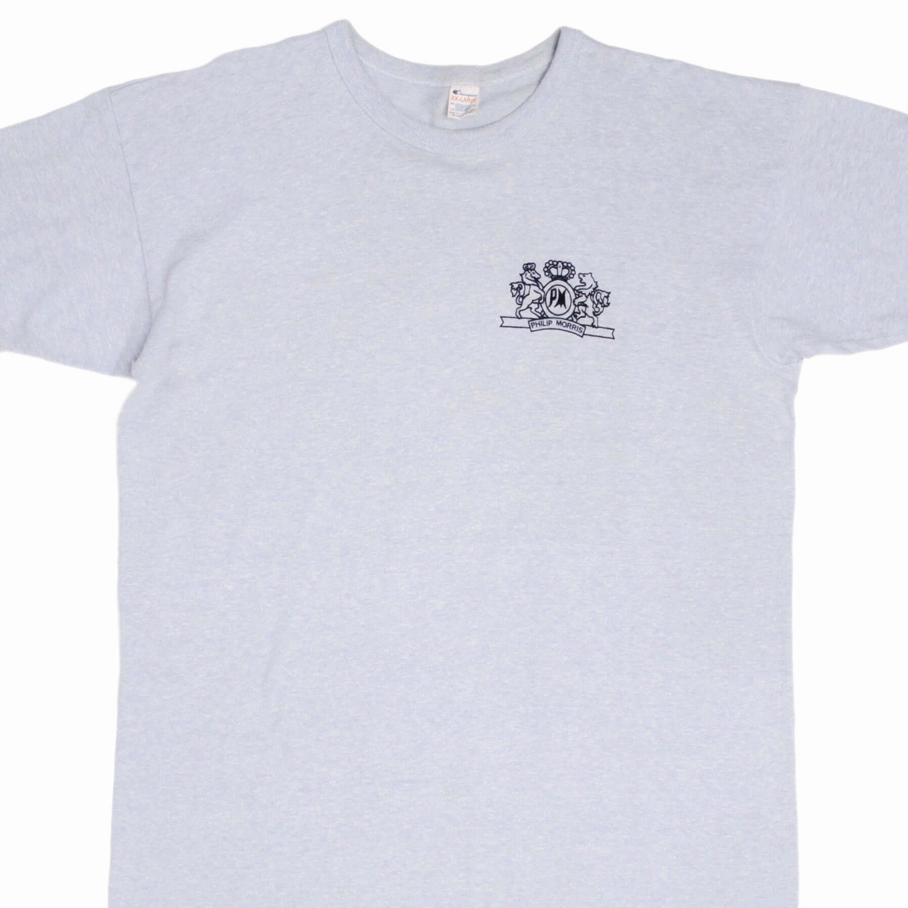 Active Trend Comfy Design Wear VINTAGE CHAMPION PHILIP MORRIS NATIONAL EMPLOYEE DAY TEE SHIRT 1980S XL MADE USA