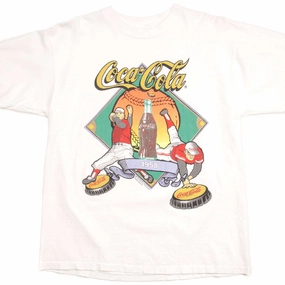 Flexible Cuff Design comfortable option VINTAGE COCA COLA TEE SHIRT 1991 SIZE MEDIUM