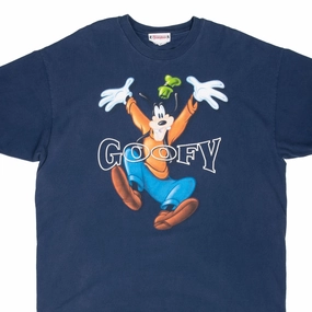 VINTAGE DISNEY GOOFY 1990S BLUE TEE SHIRT 2XL Everyday Trend