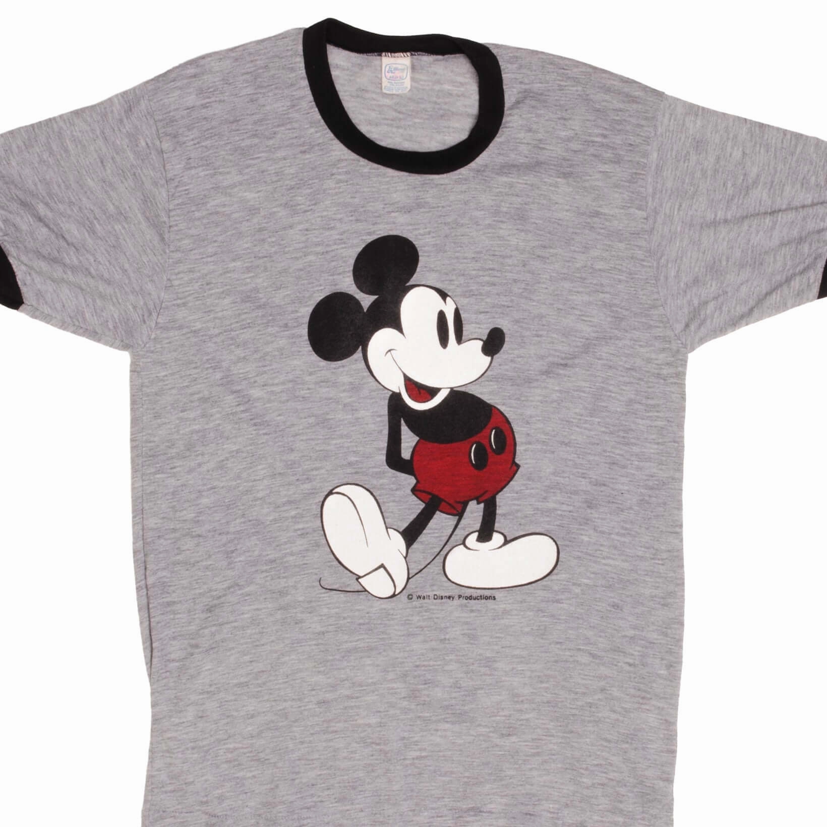 VINTAGE DISNEY MICKEY MOUSE 1970S TEE SHIRT SIZE MEDIUM WrinkleResistant Effortless Fashion
