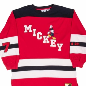 Classic Wearable Multi Panel Structure VINTAGE DISNEY MICKEY MOUSE 1990S LONG SLEEVE TEE SHIRT XL