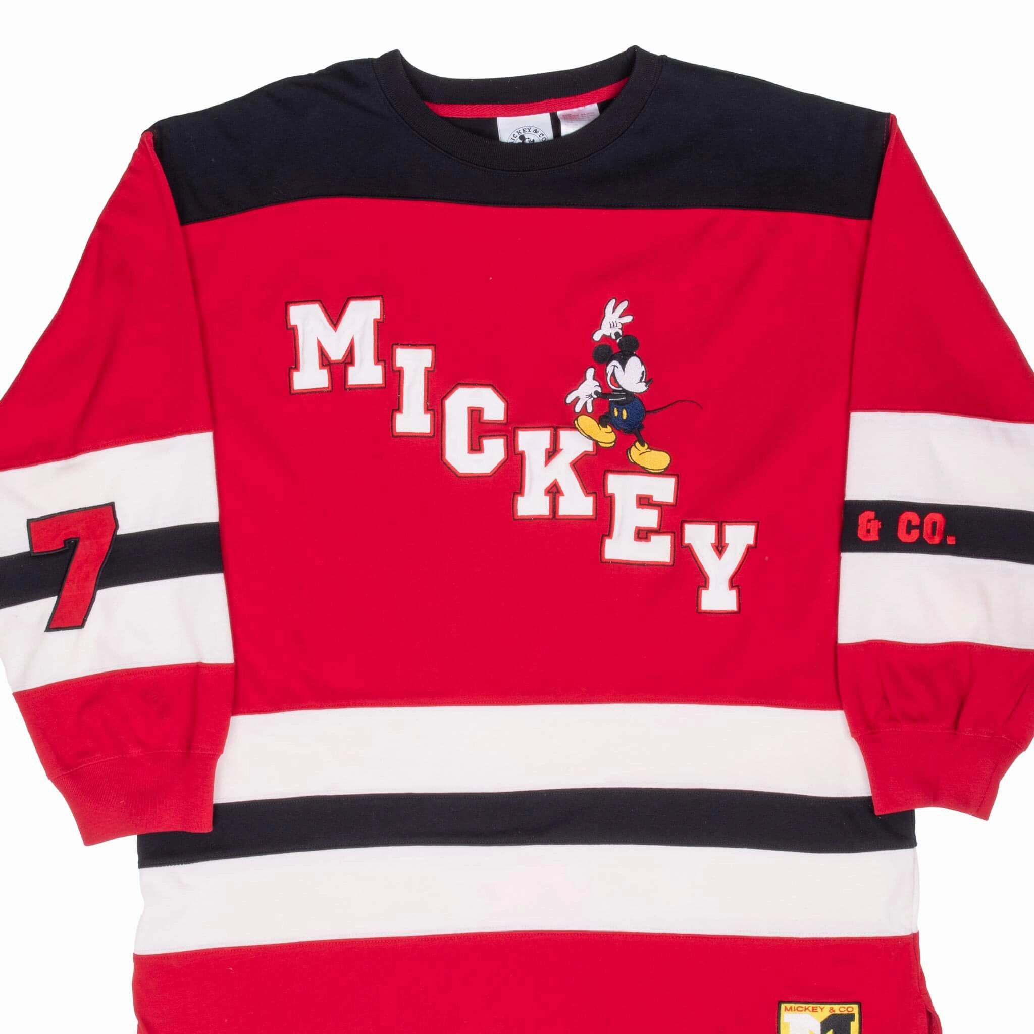 Classic Wearable Multi Panel Structure VINTAGE DISNEY MICKEY MOUSE 1990S LONG SLEEVE TEE SHIRT XL