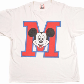 homecoming VINTAGE DISNEY MICKEY MOUSE TEE SHIRT SIZE XL MADE IN USA