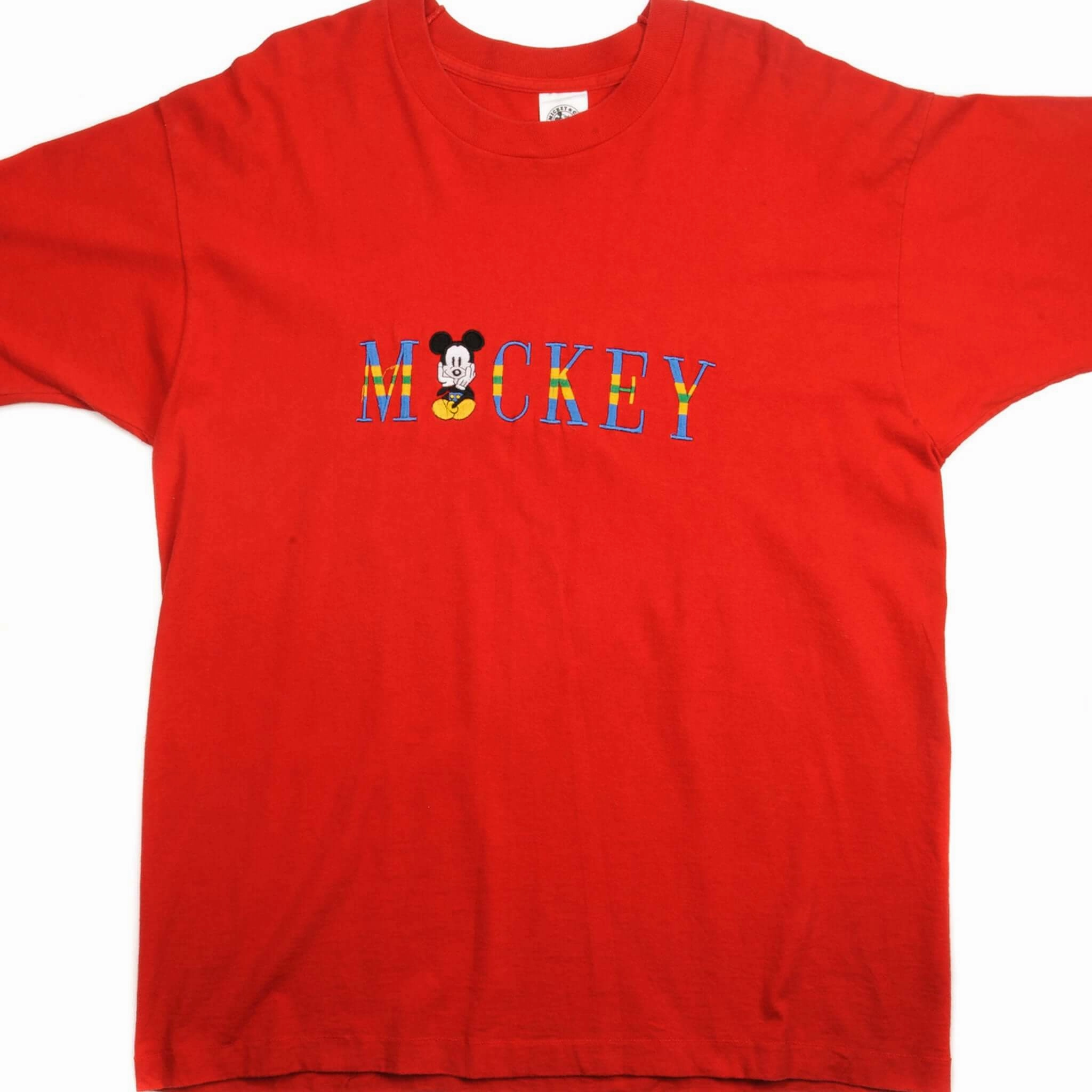 VINTAGE DISNEY MICKEY TEE SHIRT SIZE XL MADE IN USA Non Toxic Materials