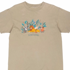 Versatile Look Lightweight Layer VINTAGE DISNEY THE LION KING EMBROIDERED TEE SHIRT 1990S LARGE