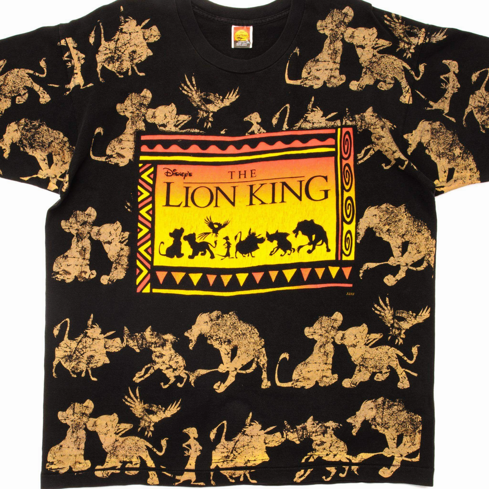 Light Casual timeless VINTAGE DISNEY THE LION KING TEE SHIRT 90'S SIZE XL