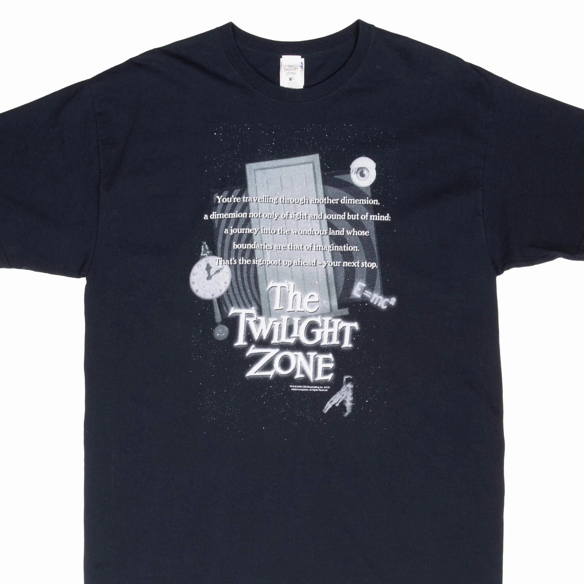 VINTAGE DISNEY THE TWILIGHT ZONE 2015 TEE SHIRT XL Comfy and Soft