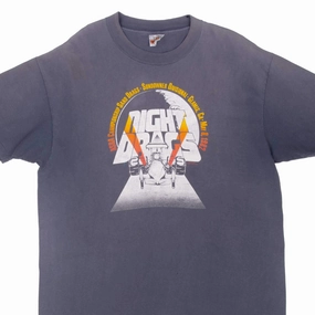 Christmas VINTAGE DRAG RACING ASRA CHAMPIONSHIP 1982 TEE SHIRT LARGE MADE IN USA