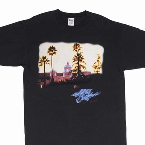 VINTAGE EAGLES HOTEL CALIFORNIA 2004 TEE SHIRT SIZE LARGE Adaptable