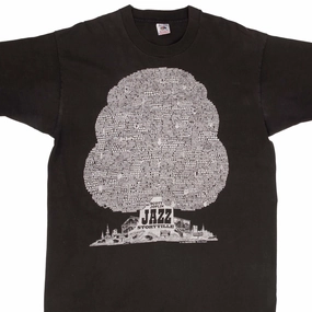 VINTAGE FESTIVAL TEE SHIRT SCOTT JOPLIN JAZZ STORYVILLE CHICAGO 1993 XL MADE USA Casual Layer