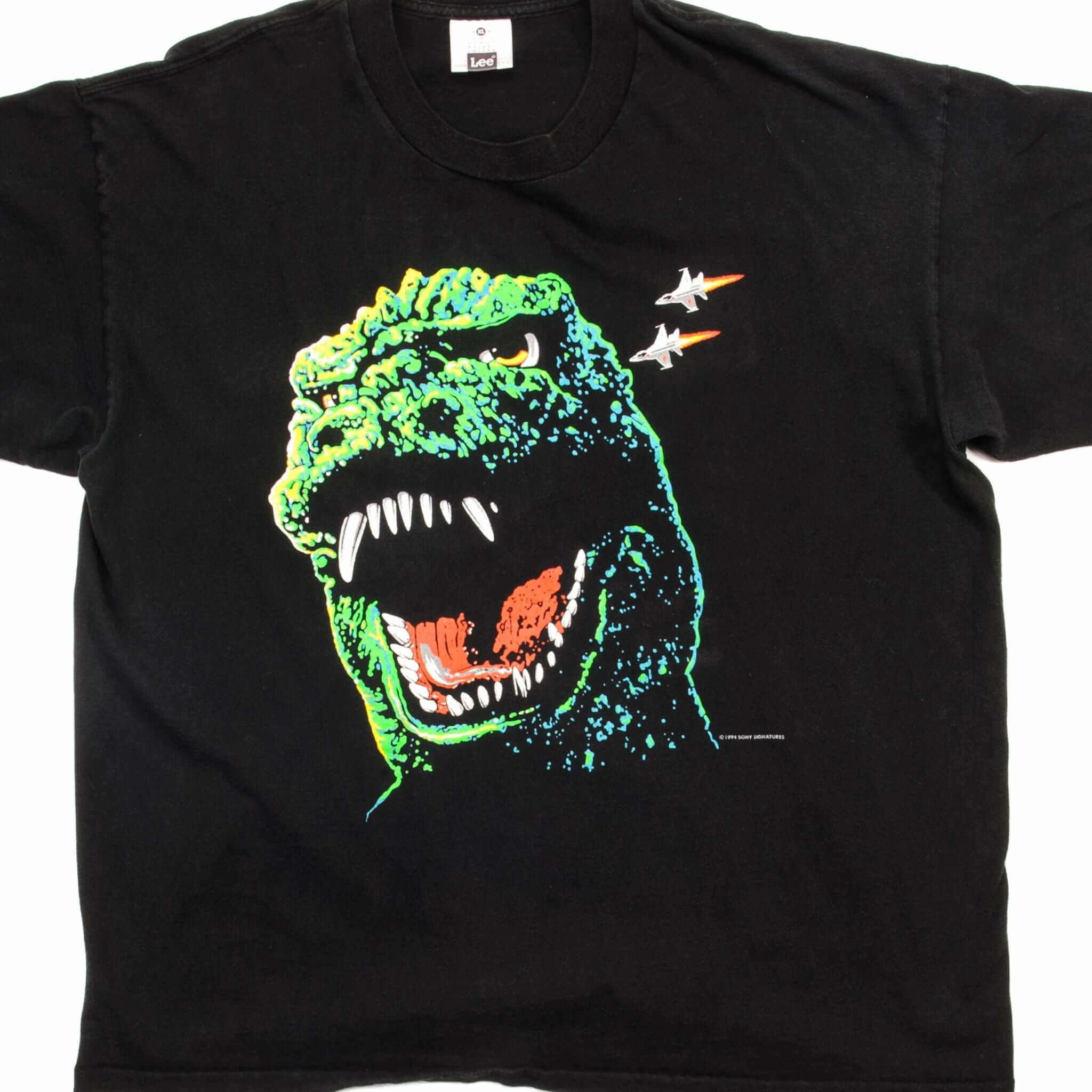 VINTAGE GODZILLA TEE SHIRT 1994 SIZE XL MADE IN USA Minimal Comfort