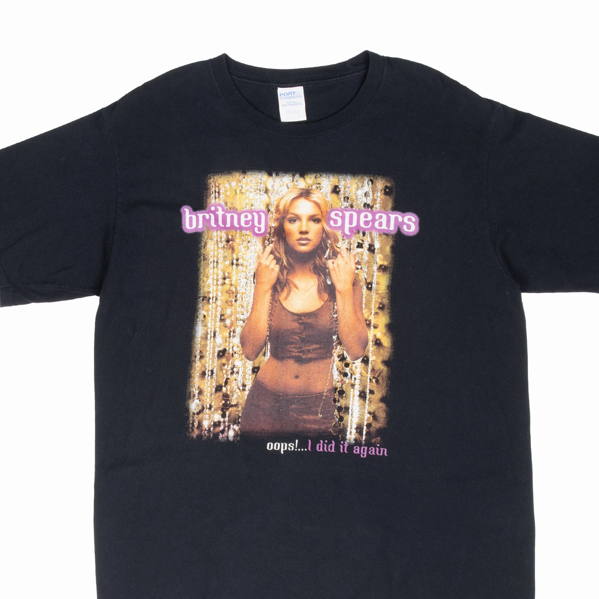 UV protection layer MinimalistDesign VINTAGE BRITNEY SPEARS OOPS I DID IT AGAIN TEE SHIRT 2000S LARGE