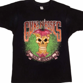 Bold Style Breathable Performance Wear VINTAGE GUNS N' ROSES BAD APPLES TEE SHIRT 1993 MEDIUM MADE IN USA