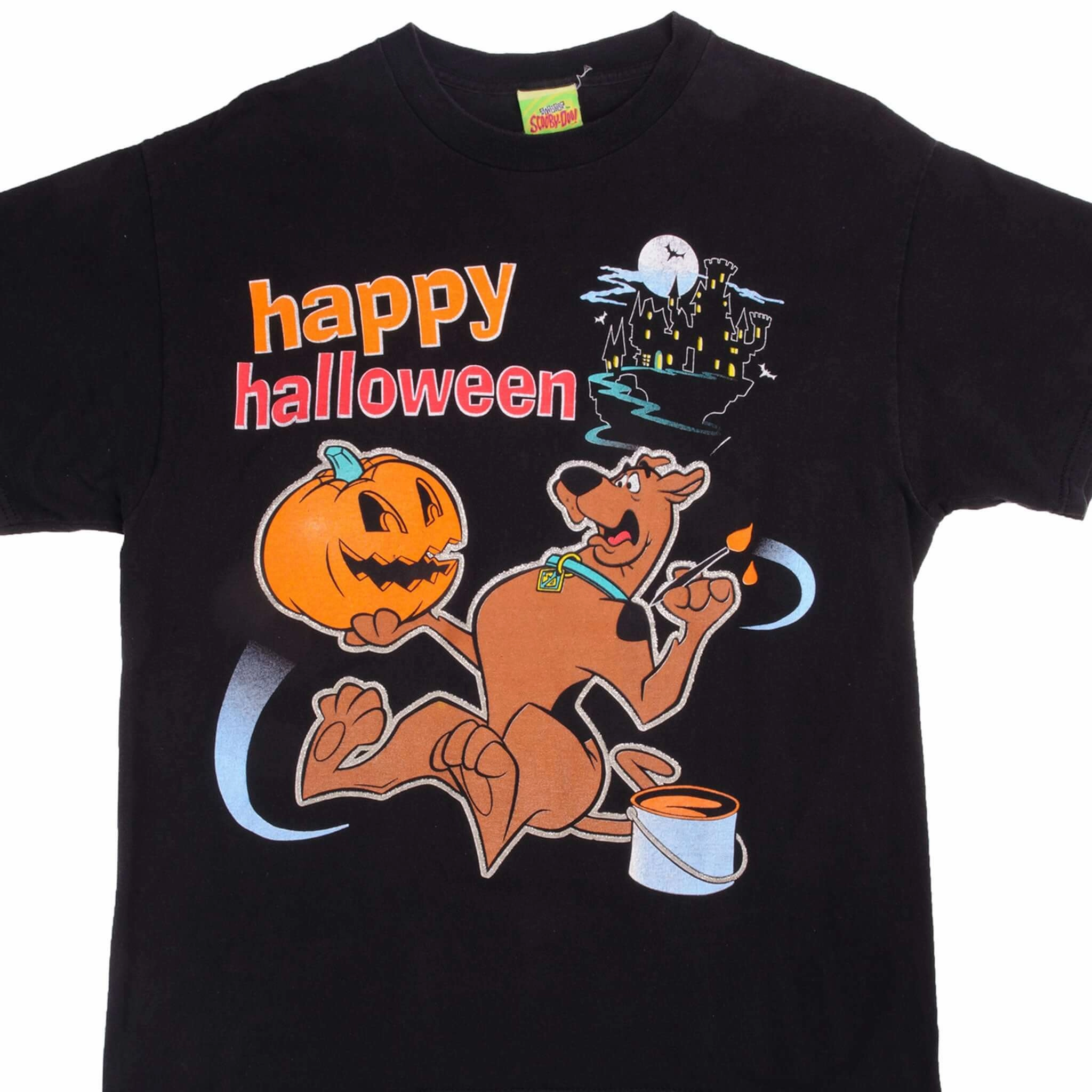 Fit Comfort AllDay Comfort VINTAGE HALLOWEEN SCOOBY-DOO TEE SHIRT 2001 SIZE LARGE