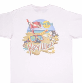 VINTAGE HARD ROCK KEY WEST FLORIDA TEE SHIRT 1990S SIZE LARGE Cozy Comfort Design All Purpose Wear