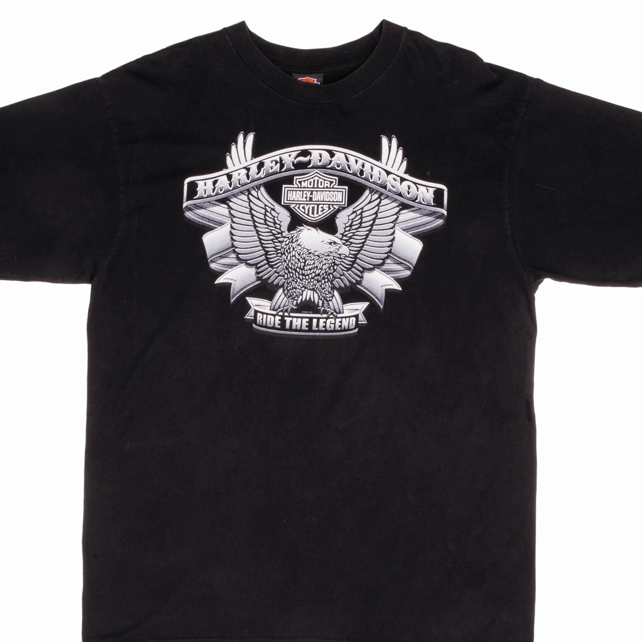 VINTAGE HARLEY DAVIDSON 2008 TEE SHIRT SIZE XL MADE IN USA Relaxed Smart Colorfast Material