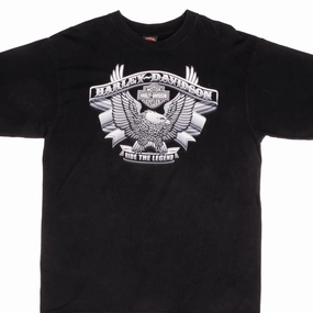 VINTAGE HARLEY DAVIDSON 2008 TEE SHIRT SIZE XL MADE IN USA Relaxed Smart Colorfast Material