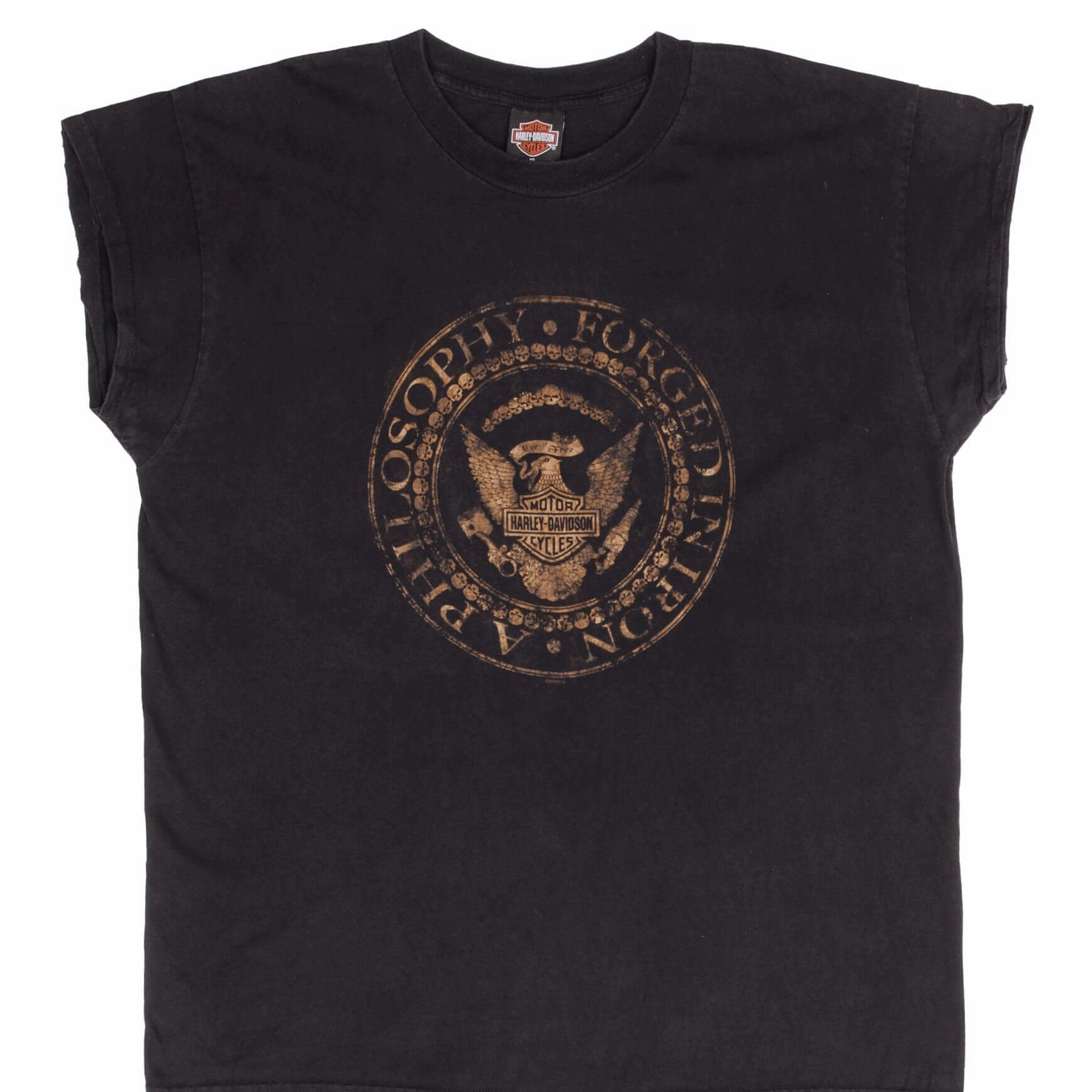 Light and Comfortable Fuzz Free Surface VINTAGE HARLEY DAVIDSON BURLINGTON NJ 2005 TANK TOP TEE SHIRT SIZE XL