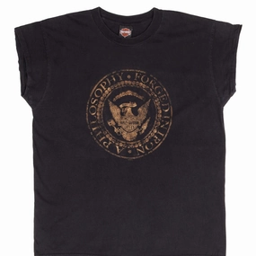 Light and Comfortable Fuzz Free Surface VINTAGE HARLEY DAVIDSON BURLINGTON NJ 2005 TANK TOP TEE SHIRT SIZE XL