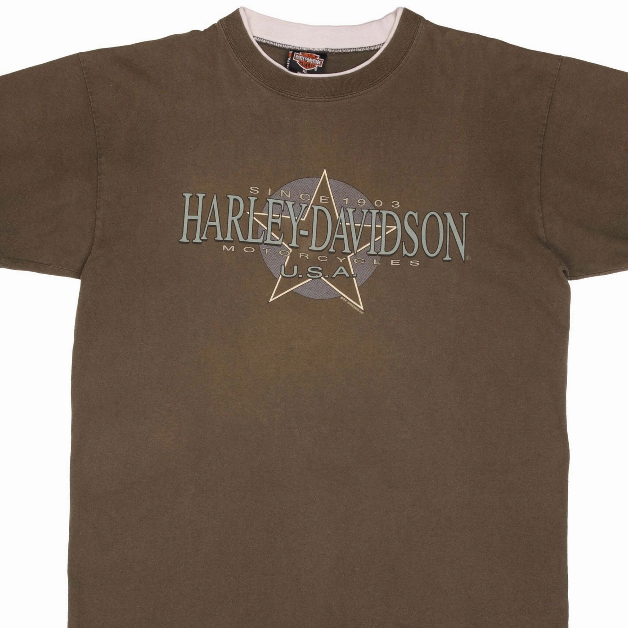 Sporty Style VINTAGE HARLEY DAVIDSON CHICAGO ILLINOIS TEE SHIRT 1990S SIZE XL MADE IN USA