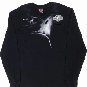 VINTAGE HARLEY DAVIDSON FLAMING GORGES 2010 TEE SHIRT XL Casual Choice Wear