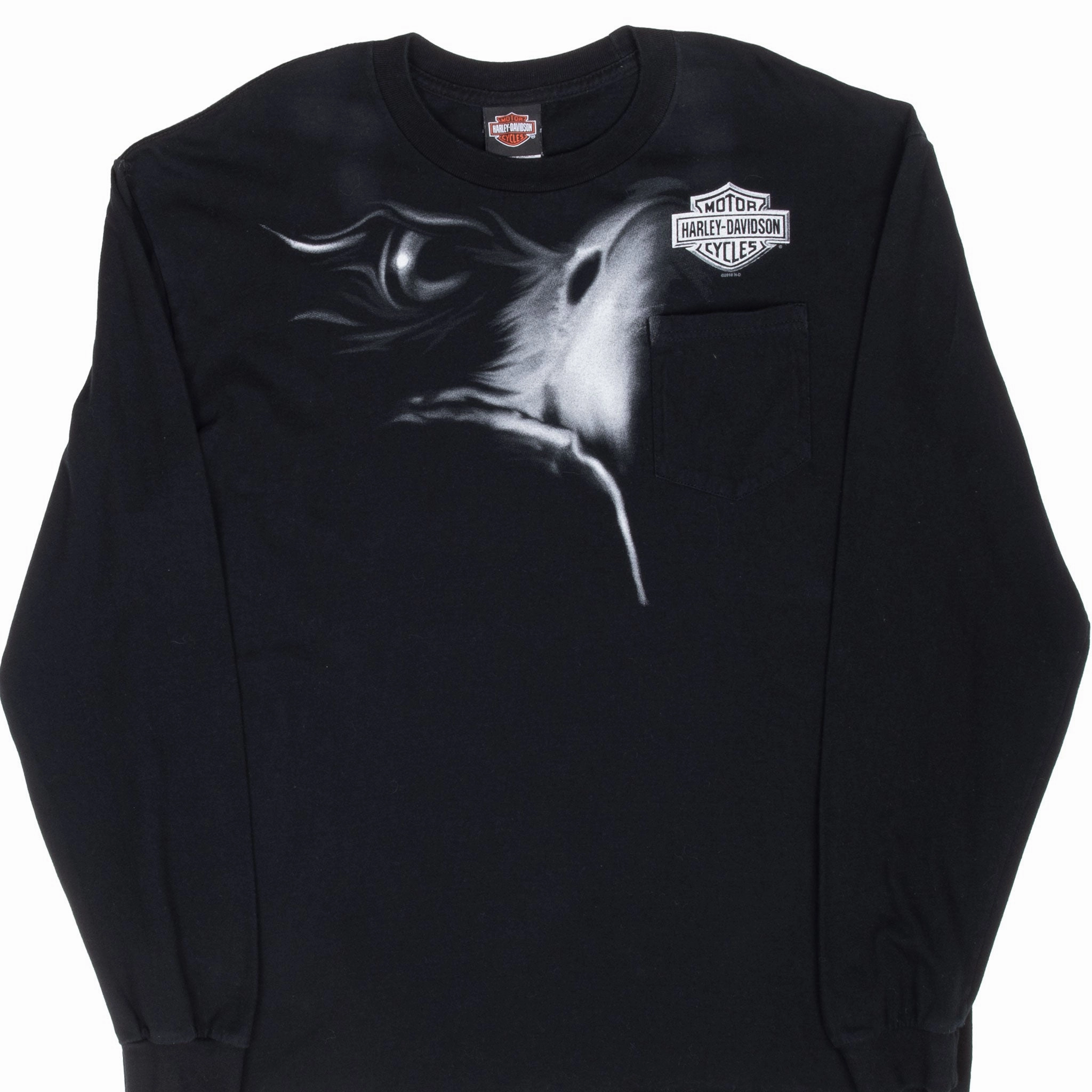 VINTAGE HARLEY DAVIDSON FLAMING GORGES 2010 TEE SHIRT XL Casual Choice Wear