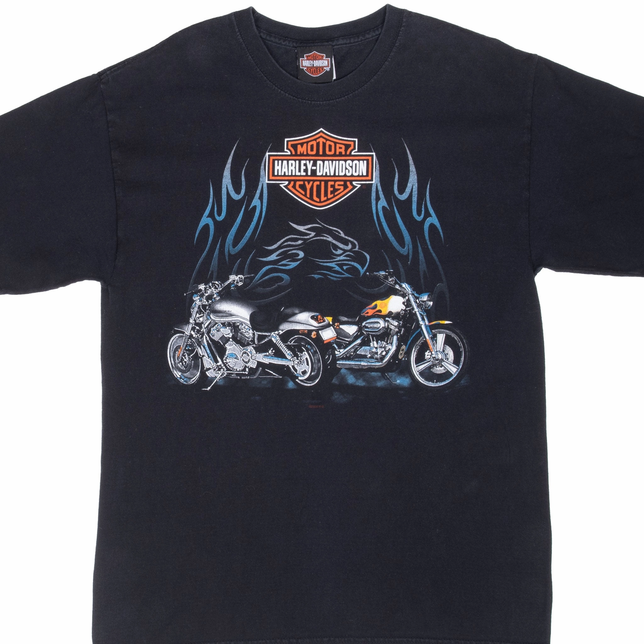 Trendy Design Fashion Forward VINTAGE HARLEY DAVIDSON FREEDOM MACHINE KANSAS CITY 2004 TEE SHIRT MEDIUM