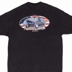 Casual Flex Design VINTAGE HARLEY DAVIDSON HAWAII 2001 TEE SHIRT SIZE XL MADE IN USA