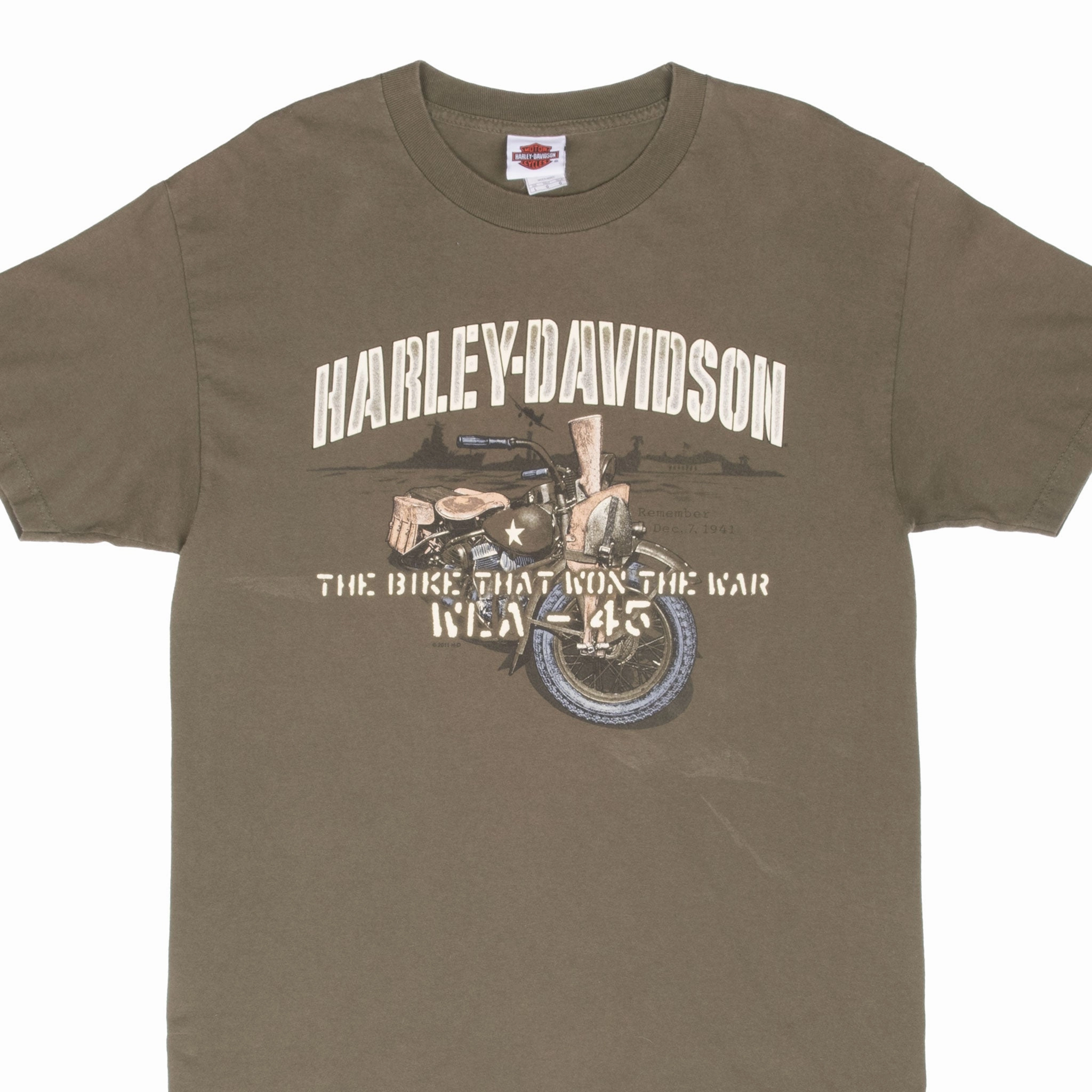 VINTAGE HARLEY DAVIDSON HONOLULU HAWAII 2011 TEE SHIRT LARGE Breathable Flex Fit baby shower