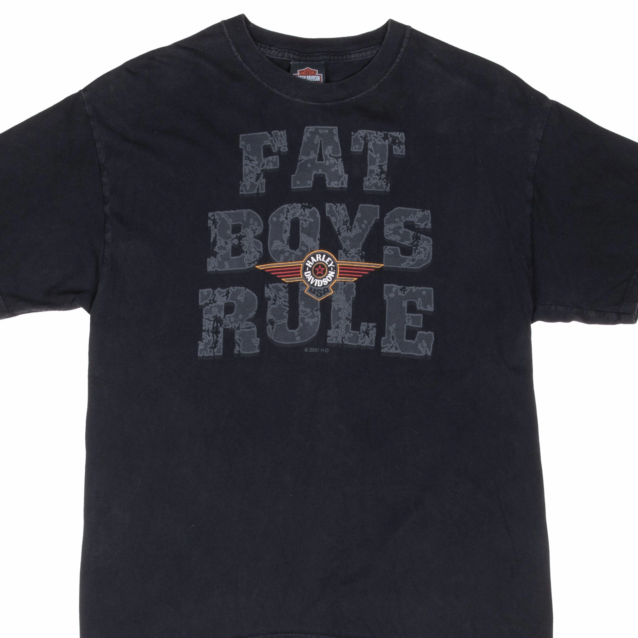 Essential Top Casual Vibes VINTAGE HARLEY DAVIDSON JOPLIN MISSOURI TEE SHIRT 2001 LARGE MADE IN USA