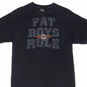 Essential Top Casual Vibes VINTAGE HARLEY DAVIDSON JOPLIN MISSOURI TEE SHIRT 2001 LARGE MADE IN USA