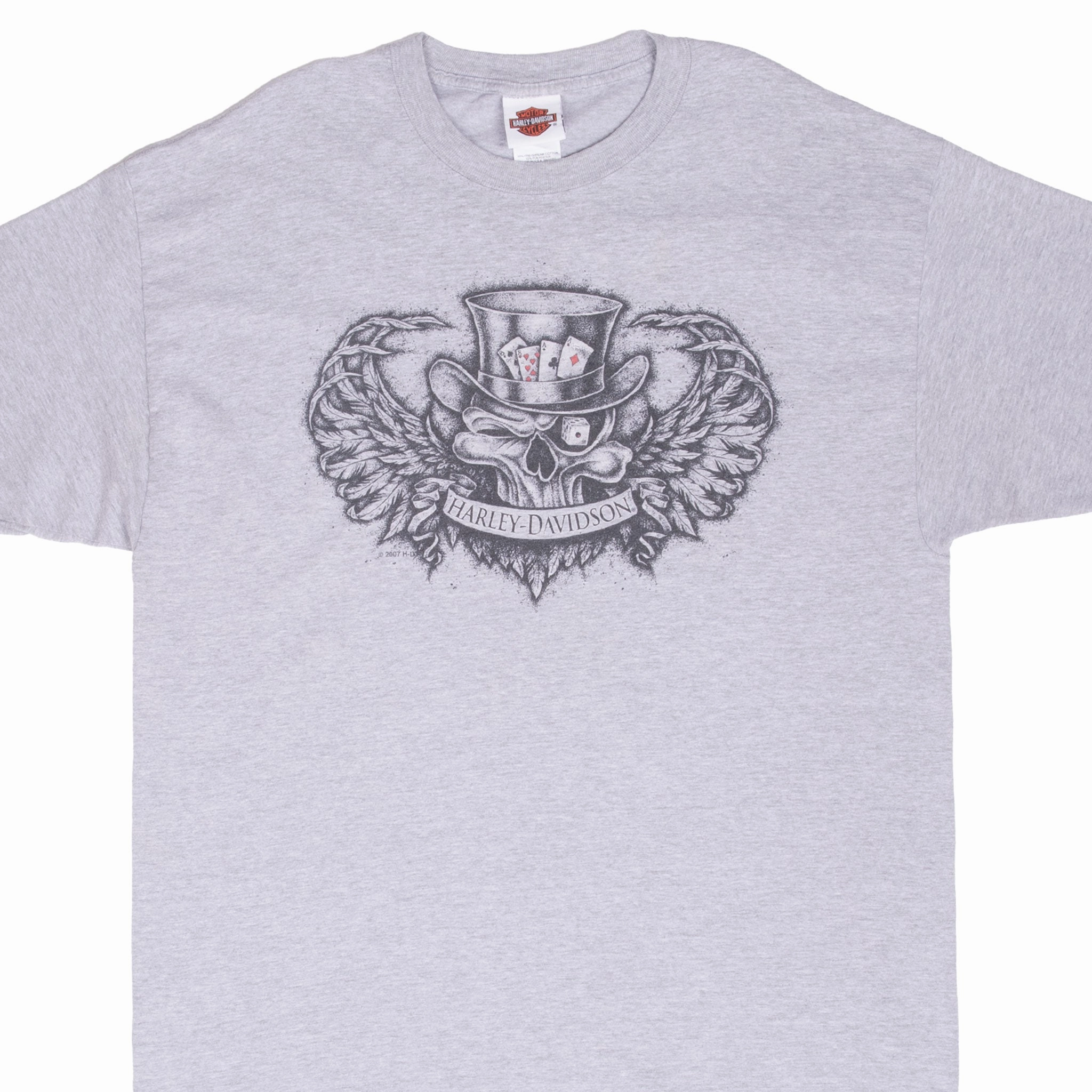 Easy Wear VINTAGE HARLEY DAVIDSON LAS VEGAS TEE SHIRT 2007 XL MADE IN USA