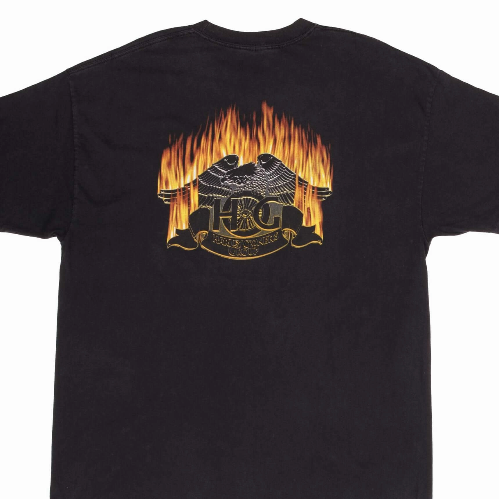 VINTAGE HARLEY DAVIDSON OWNER GROUP 1990S TEE SHIRT SIZE XL Relaxed Waist