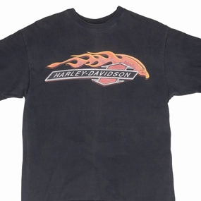 Fresh Style Trend VINTAGE HARLEY DAVIDSON RAPID CITY SOUTH DAKOTA 1993 TEE SHIRT LARGE MADE IN USA