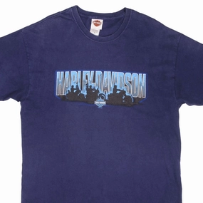 Breathable Cotton Fabric Practical Design VINTAGE HARLEY DAVIDSON RICHMOND VA TEE SHIRT 2004 SIZE XL MADE IN USA