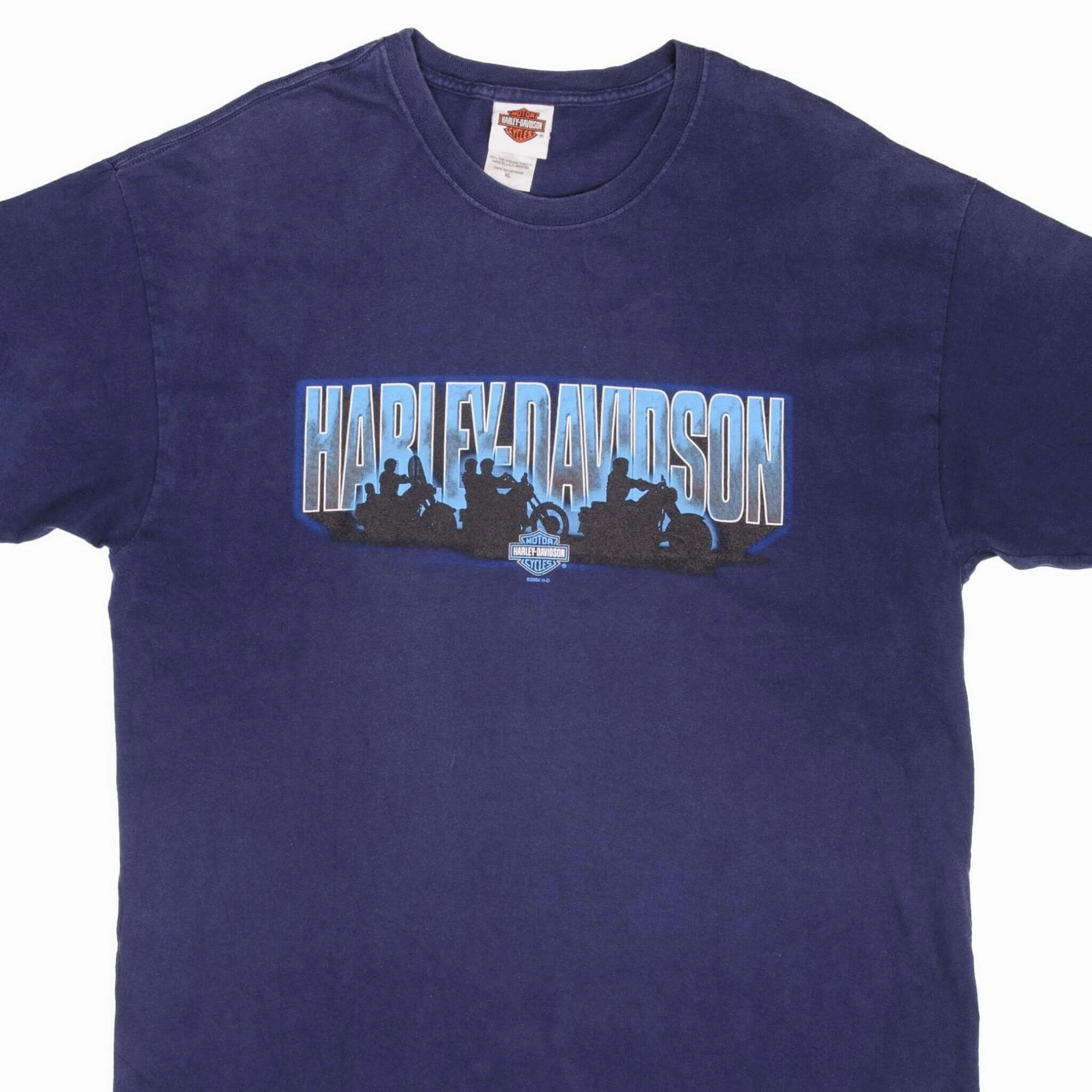 Breathable Cotton Fabric Practical Design VINTAGE HARLEY DAVIDSON RICHMOND VA TEE SHIRT 2004 SIZE XL MADE IN USA