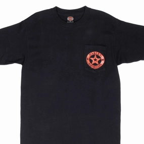 Pre Shrunk Cotton Breezy Comfort VINTAGE HARLEY DAVIDSON ROCK SPRINGS WYOMING 2000S TEE SHIRT MEDIUM