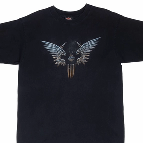 VINTAGE HARLEY DAVIDSON SAN ANTONIO TEXAS TEE SHIRT 2008 XL MADE IN USA Yoga class